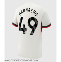 Maillot de football Réplique Chelsea Alejandro Garnacho #49 Extérieur 2025-26 Manche Courte