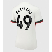 Maillot de football Réplique Chelsea Alejandro Garnacho #49 Extérieur Femme 2025-26 Manche Courte