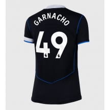 Maillot de football Réplique Chelsea Alejandro Garnacho #49 Troisième Femme 2025-26 Manche Courte