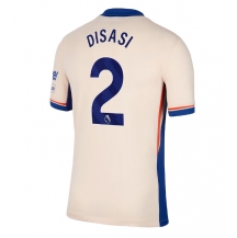 Maillot de football Réplique Chelsea Axel Disasi #2 Extérieur 2024-25 Manche Courte