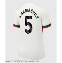 Maillot de football Réplique Chelsea Benoit Badiashile #5 Extérieur Femme 2025-26 Manche Courte