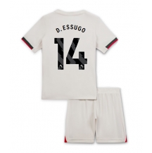 Maillot de football Réplique Chelsea Dario Essugo #14 Extérieur Enfant 2025-26 Manche Courte (+ Pantalon court)