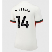 Maillot de football Réplique Chelsea Dario Essugo #14 Extérieur Femme 2025-26 Manche Courte