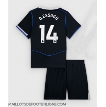 Maillot de football Réplique Chelsea Dario Essugo #14 Troisième Enfant 2025-26 Manche Courte (+ Pantalon court)