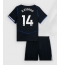 Maillot de football Réplique Chelsea Dario Essugo #14 Troisième Enfant 2025-26 Manche Courte (+ Pantalon court)