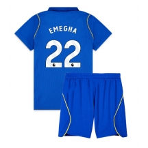 Maillot de football Réplique Chelsea Emmanuel Emegha #22 Domicile Enfant 2026-27 Manche Courte (+ Pantalon court)