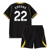 Maillot de football Réplique Chelsea Emmanuel Emegha #22 Extérieur Enfant 2026-27 Manche Courte (+ Pantalon court)