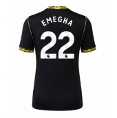 Maillot de football Réplique Chelsea Emmanuel Emegha #22 Extérieur Femme 2026-27 Manche Courte