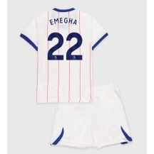 Maillot de football Réplique Chelsea Emmanuel Emegha #22 Troisième Enfant 2026-27 Manche Courte (+ Pantalon court)