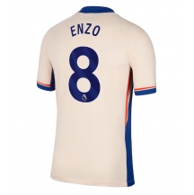 Maillot de football Réplique Chelsea Enzo Fernandez #8 Extérieur 2024-25 Manche Courte