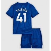 Maillot de football Réplique Chelsea Estevao Willian #41 Domicile Enfant 2025-26 Manche Courte (+ Pantalon court)