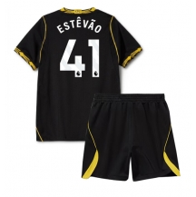 Maillot de football Réplique Chelsea Estevao Willian #41 Extérieur Enfant 2026-27 Manche Courte (+ Pantalon court)