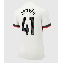 Maillot de football Réplique Chelsea Estevao Willian #41 Extérieur Femme 2025-26 Manche Courte