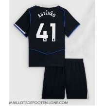 Maillot de football Réplique Chelsea Estevao Willian #41 Troisième Enfant 2025-26 Manche Courte (+ Pantalon court)