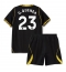 Maillot de football Réplique Chelsea Geovany Quenda #23 Extérieur Enfant 2026-27 Manche Courte (+ Pantalon court)