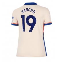 Maillot de football Réplique Chelsea Jadon Sancho #19 Extérieur Femme 2024-25 Manche Courte