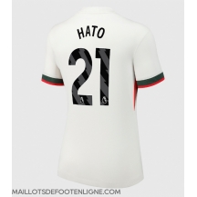 Maillot de football Réplique Chelsea Jorrel Hato #21 Extérieur Femme 2025-26 Manche Courte