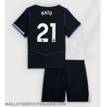 Maillot de football Réplique Chelsea Jorrel Hato #21 Troisième Enfant 2025-26 Manche Courte (+ Pantalon court)