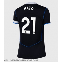 Maillot de football Réplique Chelsea Jorrel Hato #21 Troisième Femme 2025-26 Manche Courte