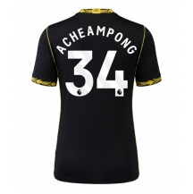 Maillot de football Réplique Chelsea Josh Acheampong #34 Extérieur Femme 2026-27 Manche Courte