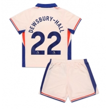 Maillot de football Réplique Chelsea Kiernan Dewsbury-Hall #22 Extérieur Enfant 2024-25 Manche Courte (+ Pantalon court)