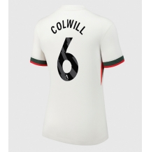 Maillot de football Réplique Chelsea Levi Colwill #6 Extérieur Femme 2025-26 Manche Courte