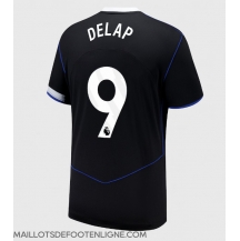 Maillot de football Réplique Chelsea Liam Delap #9 Troisième 2025-26 Manche Courte