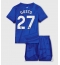 Maillot de football Réplique Chelsea Malo Gusto #27 Domicile Enfant 2025-26 Manche Courte (+ Pantalon court)