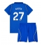 Maillot de football Réplique Chelsea Malo Gusto #27 Domicile Enfant 2026-27 Manche Courte (+ Pantalon court)