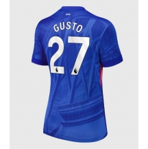 Maillot de football Réplique Chelsea Malo Gusto #27 Domicile Femme 2025-26 Manche Courte