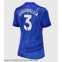 Maillot de football Réplique Chelsea Marc Cucurella #3 Domicile Femme 2025-26 Manche Courte