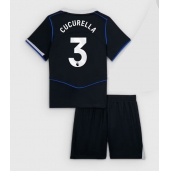 Maillot de football Réplique Chelsea Marc Cucurella #3 Troisième Enfant 2025-26 Manche Courte (+ Pantalon court)