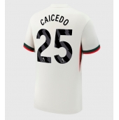 Maillot de football Réplique Chelsea Moises Caicedo #25 Extérieur 2025-26 Manche Courte
