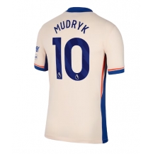 Maillot de football Réplique Chelsea Mykhailo Mudryk #10 Extérieur 2024-25 Manche Courte