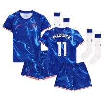 Maillot de football Réplique Chelsea Noni Madueke #11 Domicile Enfant 2024-25 Manche Courte (+ Pantalon court)