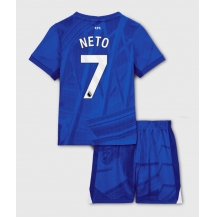 Maillot de football Réplique Chelsea Pedro Neto #7 Domicile Enfant 2025-26 Manche Courte (+ Pantalon court)