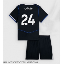 Maillot de football Réplique Chelsea Reece James #24 Troisième Enfant 2025-26 Manche Courte (+ Pantalon court)