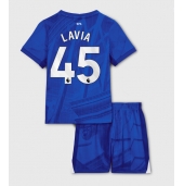 Maillot de football Réplique Chelsea Romeo Lavia #45 Domicile Enfant 2025-26 Manche Courte (+ Pantalon court)