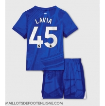 Maillot de football Réplique Chelsea Romeo Lavia #45 Domicile Enfant 2025-26 Manche Courte (+ Pantalon court)