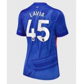 Maillot de football Réplique Chelsea Romeo Lavia #45 Domicile Femme 2025-26 Manche Courte