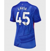 Maillot de football Réplique Chelsea Romeo Lavia #45 Domicile Femme 2025-26 Manche Courte