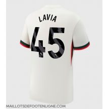 Maillot de football Réplique Chelsea Romeo Lavia #45 Extérieur 2025-26 Manche Courte