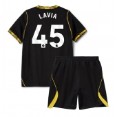 Maillot de football Réplique Chelsea Romeo Lavia #45 Extérieur Enfant 2026-27 Manche Courte (+ Pantalon court)