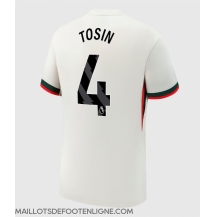 Maillot de football Réplique Chelsea Tosin Adarabioyo #4 Extérieur 2025-26 Manche Courte