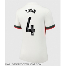 Maillot de football Réplique Chelsea Tosin Adarabioyo #4 Extérieur Femme 2025-26 Manche Courte