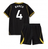 Maillot de football Réplique Chelsea Valentin Barco #4 Extérieur Enfant 2026-27 Manche Courte (+ Pantalon court)