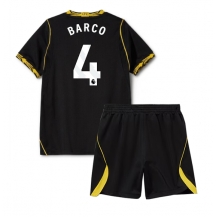 Maillot de football Réplique Chelsea Valentin Barco #4 Extérieur Enfant 2026-27 Manche Courte (+ Pantalon court)