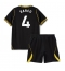 Maillot de football Réplique Chelsea Valentin Barco #4 Extérieur Enfant 2026-27 Manche Courte (+ Pantalon court)