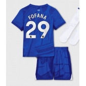 Maillot de football Réplique Chelsea Wesley Fofana #29 Domicile Enfant 2025-26 Manche Courte (+ Pantalon court)