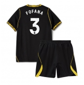 Maillot de football Réplique Chelsea Wesley Fofana #3 Extérieur Enfant 2026-27 Manche Courte (+ Pantalon court)
